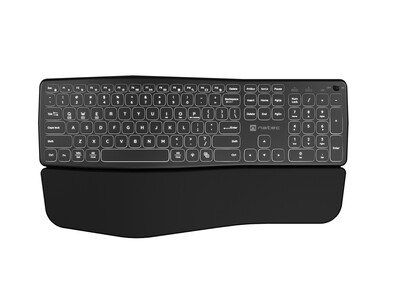 Natec PORIFERA Wireless Rechargeable Keyboard 2.4GHz + BT