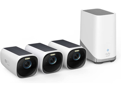 Anker Eufy Security Camera Kit Eufycam3 3+1 & Home Base