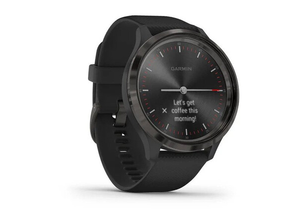 GARMIN VIVOMOVE 3 SLATE STAINLESS STEEL BEZEL