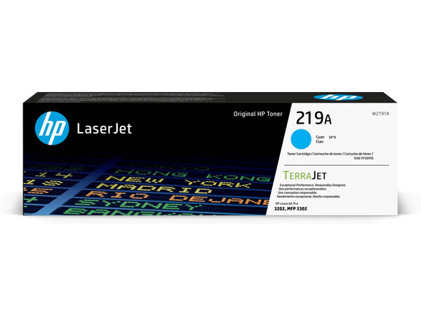 HP 219A ORIGINAL TONER CYAN W2191A