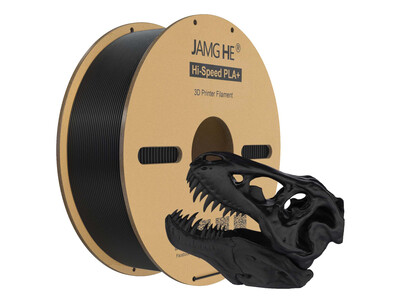 PLA+ JAMGHE BLACK HIGH SPEED FILAMENT  1KG