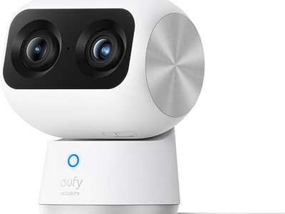 Anker Eufy Security Camera Indoor S350 4k Dual Camera Pan & Tilt