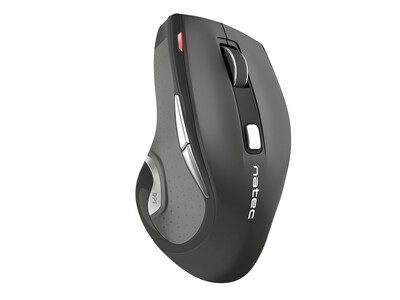 Natec JAGUAR Wireless Ergonomic Mouse with Blue Sense & Auto Speed (works on all surfaces)