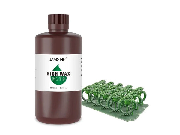 HIGH WAX PLUS JEWELERY CASTABLE RESIN JAMGHE GREEN