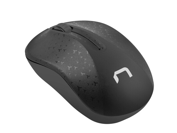 Natec Mouse Wireless Optical 1600DPI Black TOUCAN