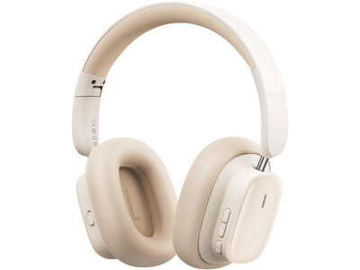 Baseus Wireless Headphones Over Ear ANC Bowie H1i White