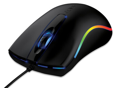 Alcatroz ASIC 9 RGB Wired Mouse Black