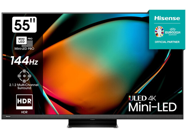 Hisense 55U8KQ 55'' 4K Smart QLED MINI LED 120hz TV