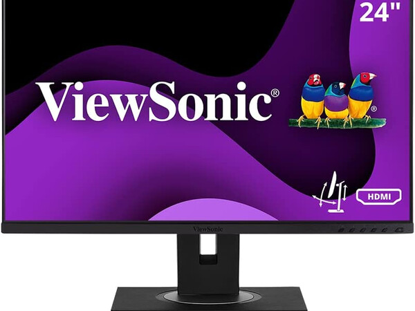 ViewSonic 24" Full-HD Ergonomic Monitor IPS 4xUSB, Speakers VG2448A-2