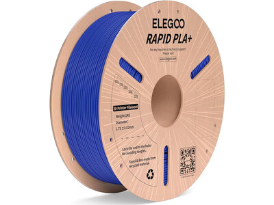 RAPID PLA+ ELEGOO BLUE FILAMENT 1KG 1.75MM