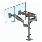 NBMounts H180 Twin Arm Gas Desktop Monitor Mount (upgraded version)