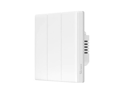 Sonoff T53C-WiFi Smart Wall Touch Switch 3-Button White