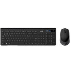 Genius Keyboard-Mouse Set Wireless+BT SlimStar 8230 English