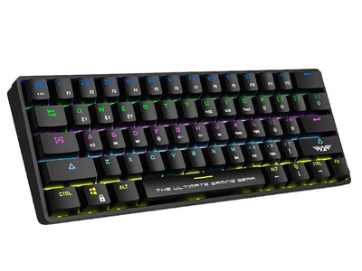 Armaggeddon MBA-61R Bluetooth Mechanical BLUE Keyboard Black