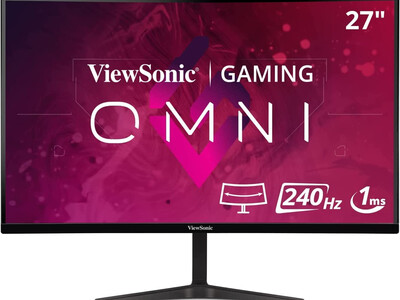 Viewsonic OMNI Gaming Curved Monitor VX 27'' Full-HD  240hz VX2719-PC-mhd