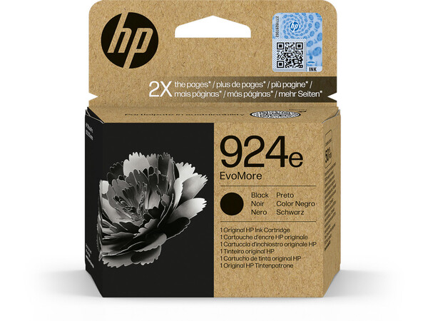 HP 924e EvoMore ORIGINAL BLACK INK