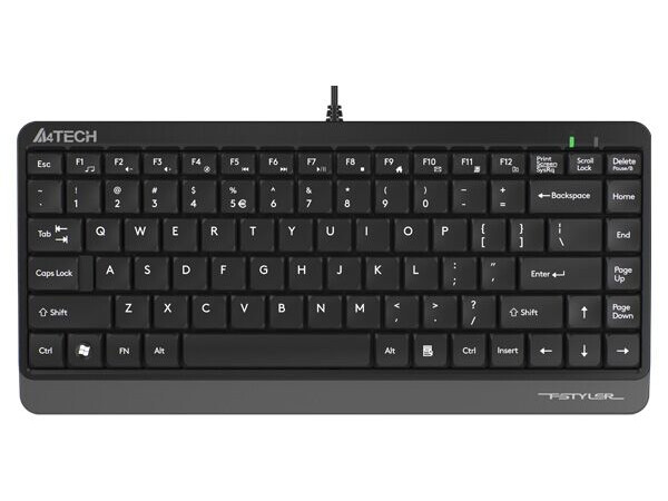 FK11 FSTYLER COMPACT KEYBOARD USB GREY A4 TECH