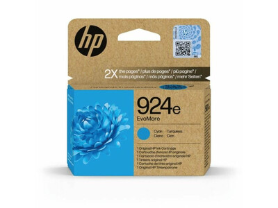 HP 924e EvoMore ORIGINAL CYAN INK