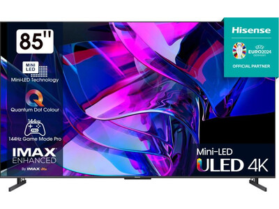 Hisense 85U7KQ 85'' 4K Smart QLED MINI LED 120hz TV