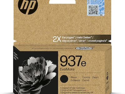 HP 937e XL ORIGINAL BLACK INK