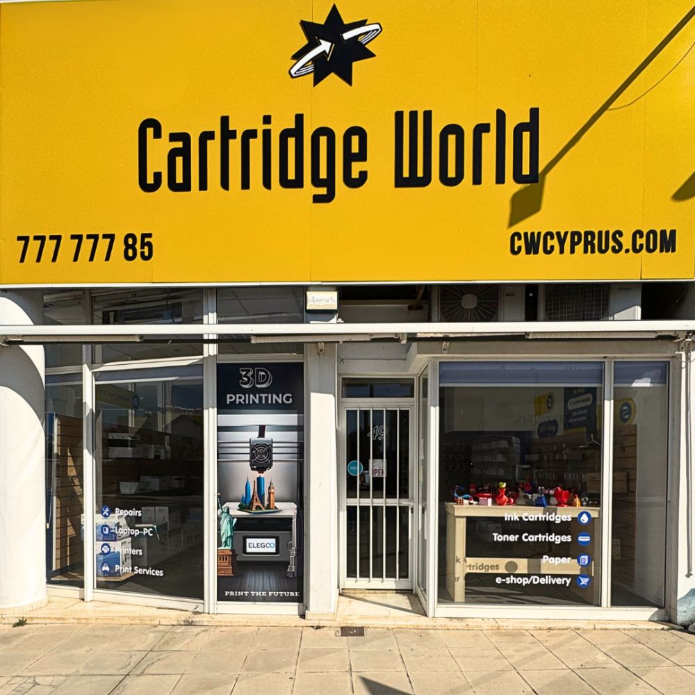 Cartridge World Paphos Shop Front
