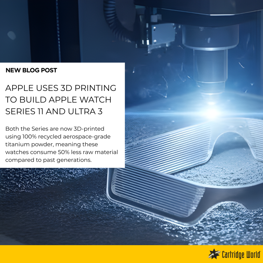 Apple uses 3D Printing to build apple watch series 11 and ultra 3.