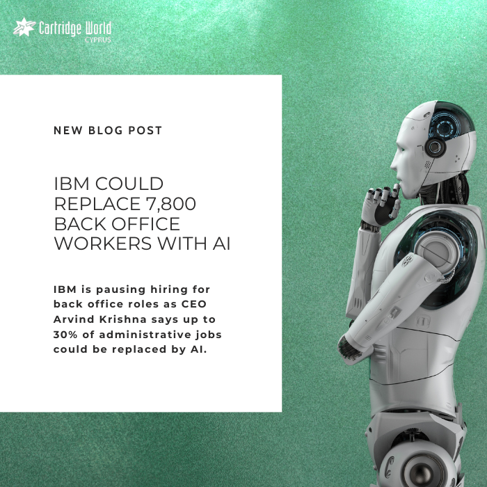 How Could AI Replace 7,800 Back Office Jobs at IBM?