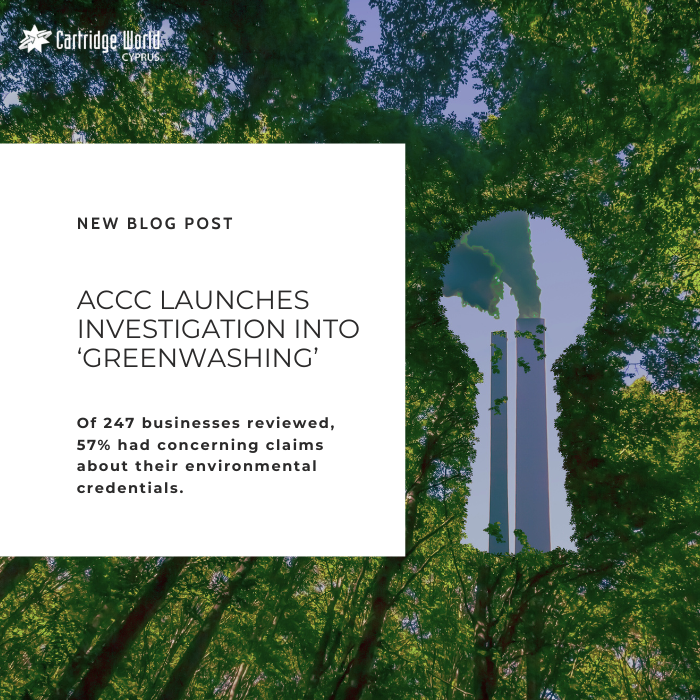 WHAT’S BEHIND THE ACCC’S INVESTIGATION INTO ‘GREENWASHING’?