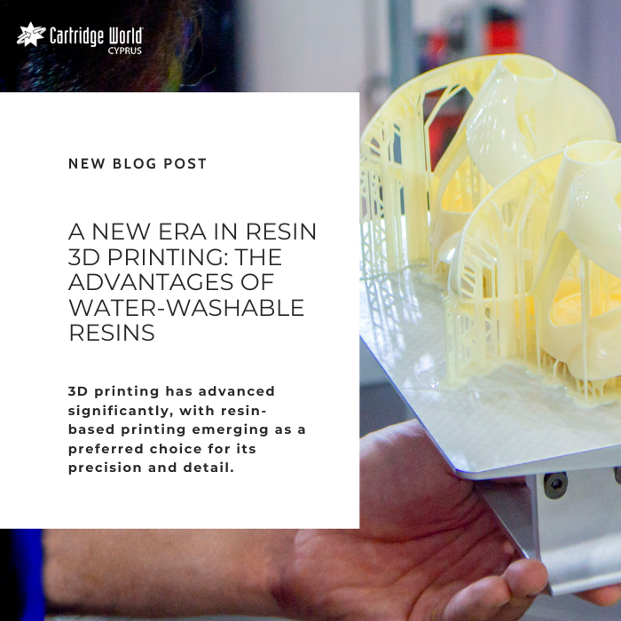 HOW ARE WATER-WASHABLE RESINS CHANGING THE GAME IN 3D PRINTING?