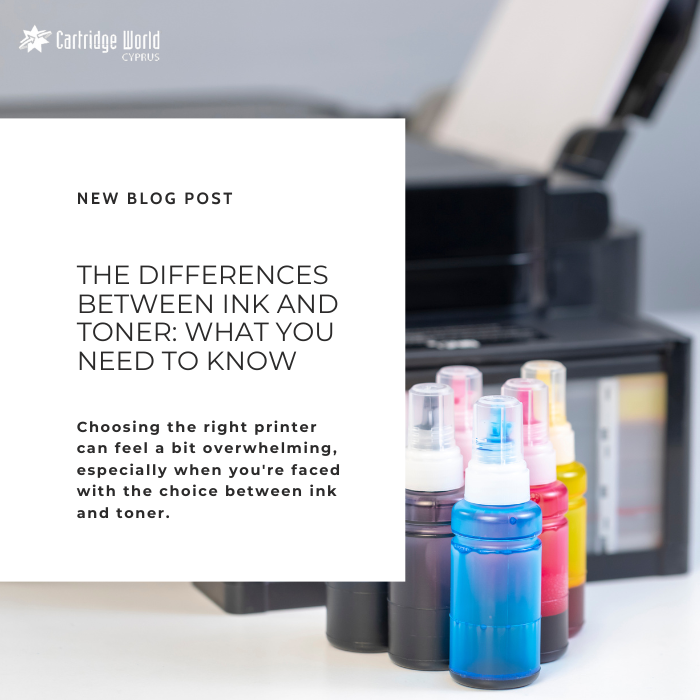 What’s the Key Difference Between Ink and Toner?