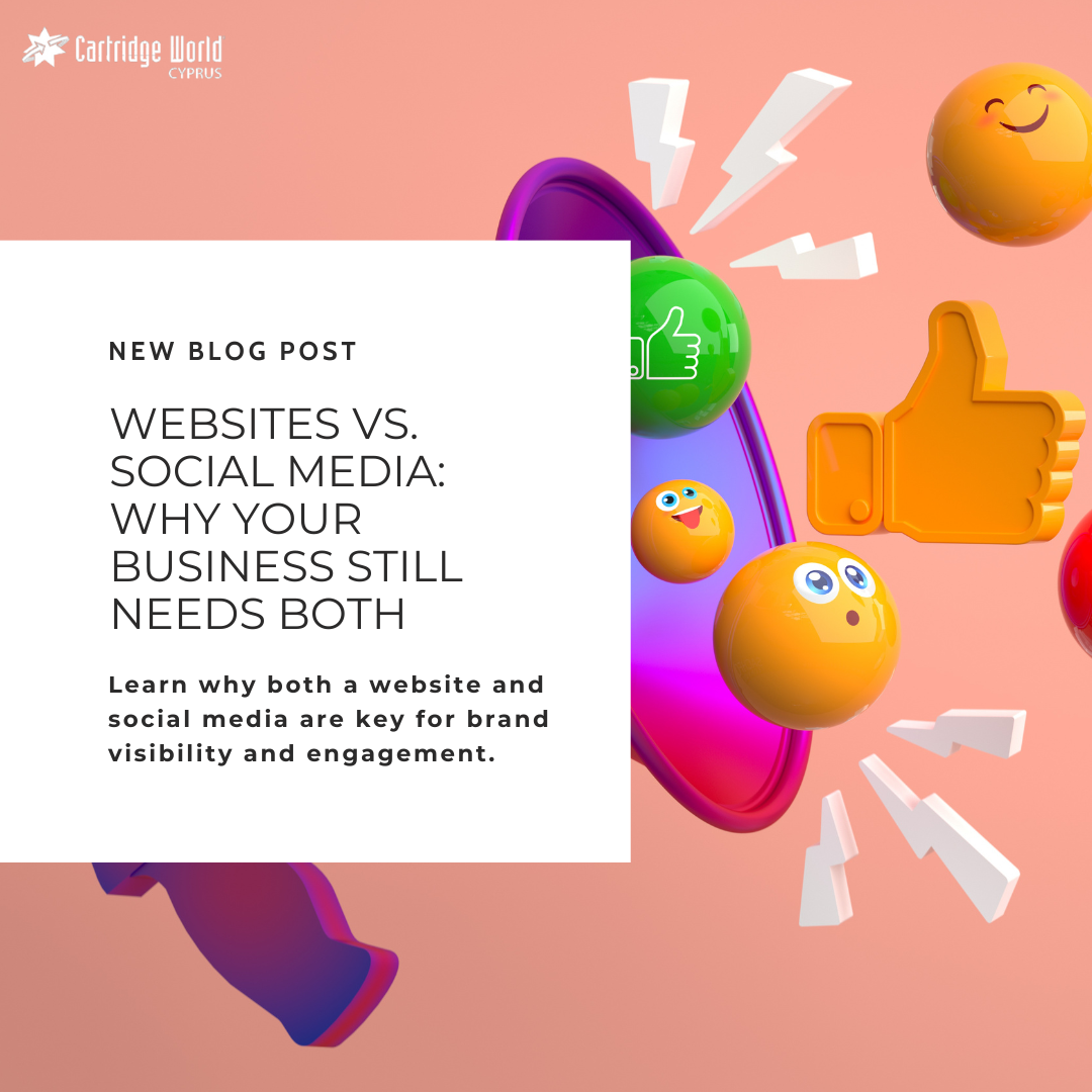 WHY DOES YOUR BUSINESS NEED BOTH A WEBSITE AND SOCIAL MEDIA?