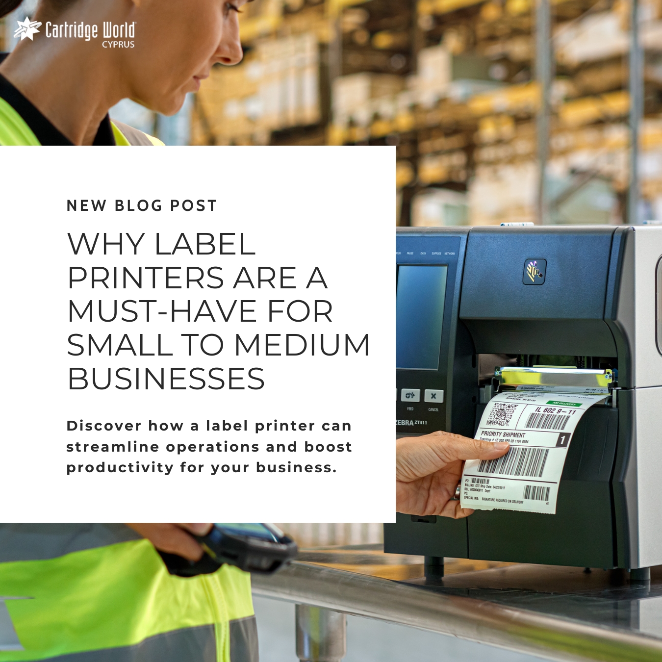 Why Label Printers are a Must-Have for Small to Medium Businesses?