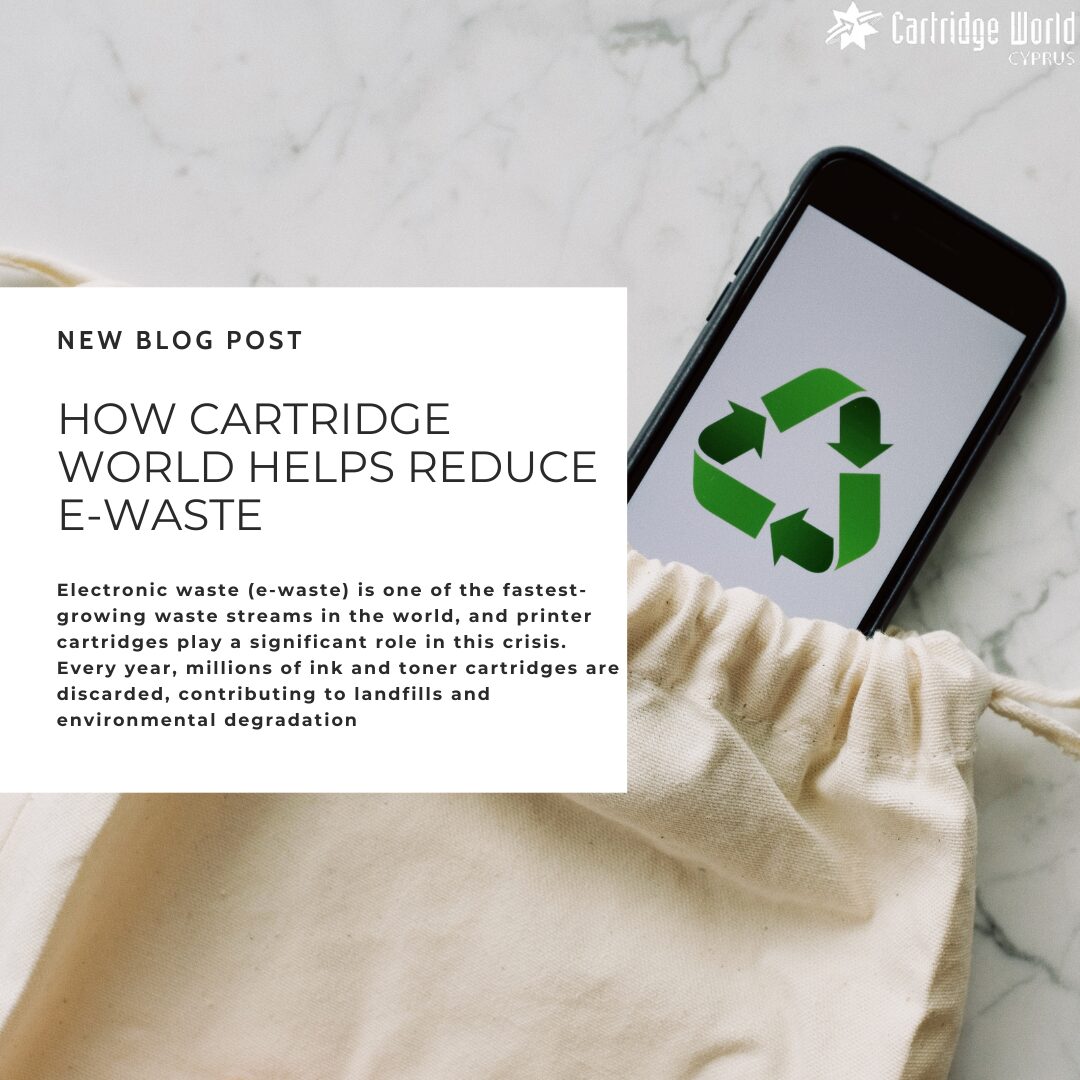 How Cartridge World Helps Reduce E-Waste