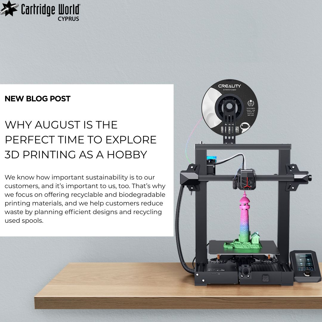 WHY AUGUST IS THE PERFECT TIME TO EXPLORE 3D PRINTING AS A HOBBY