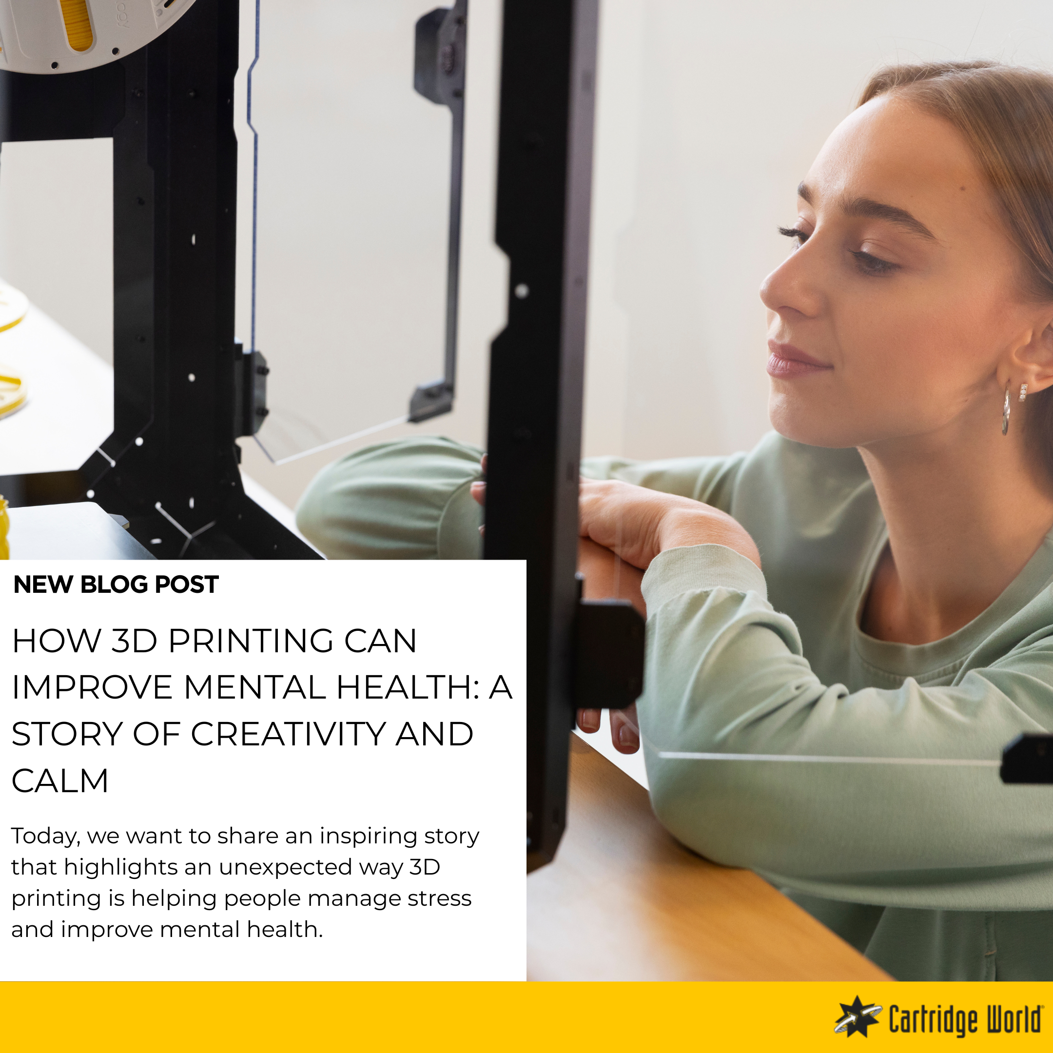 HOW 3D PRINTING CAN IMPROVE MENTAL HEALTH: A STORY OF CREATIVITY AND CALM