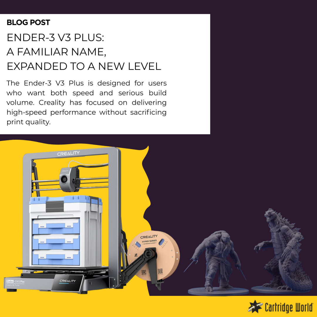 CREALITY ENDER-3 V3 PLUS: A FAMILIAR NAME, EXPANDED TO A NEW LEVEL