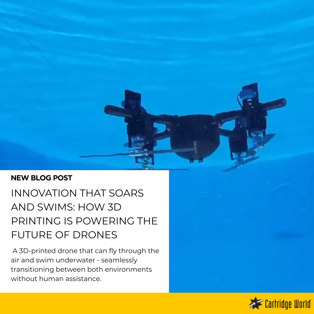 Innovation That Soars and Swims: How 3D Printing is Powering the Future of Drones