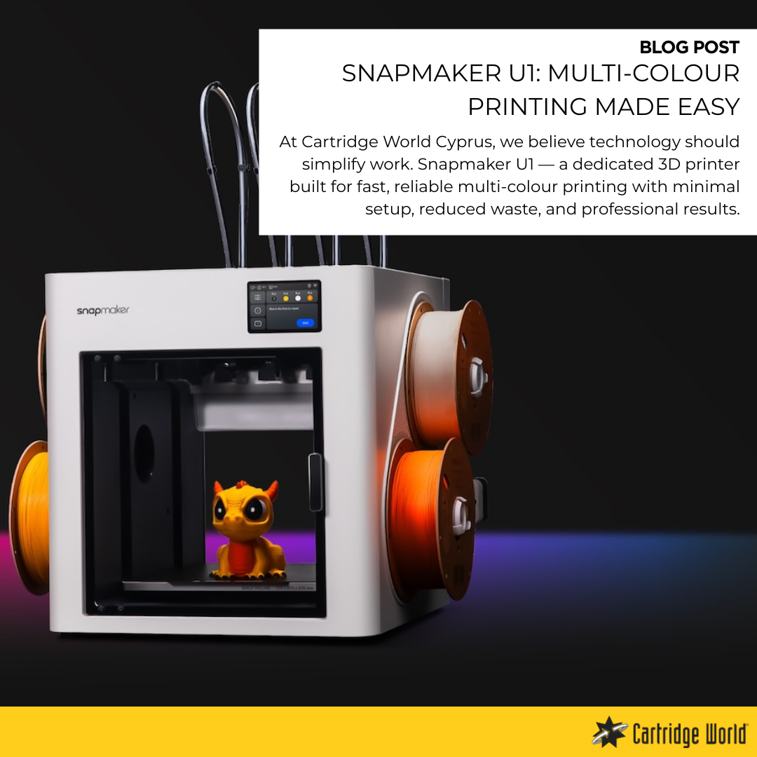 SNAPMAKER U1: MAKING MULTI-COLOUR 3D PRINTING SIMPLE AND RELIABLE
