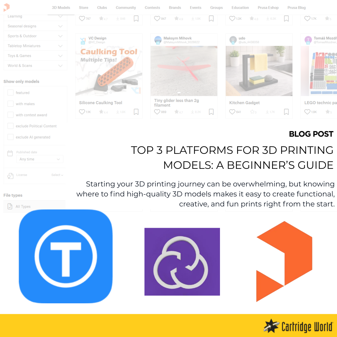GETTING STARTED WITH 3D PRINTING – WE’RE HERE TO HELP