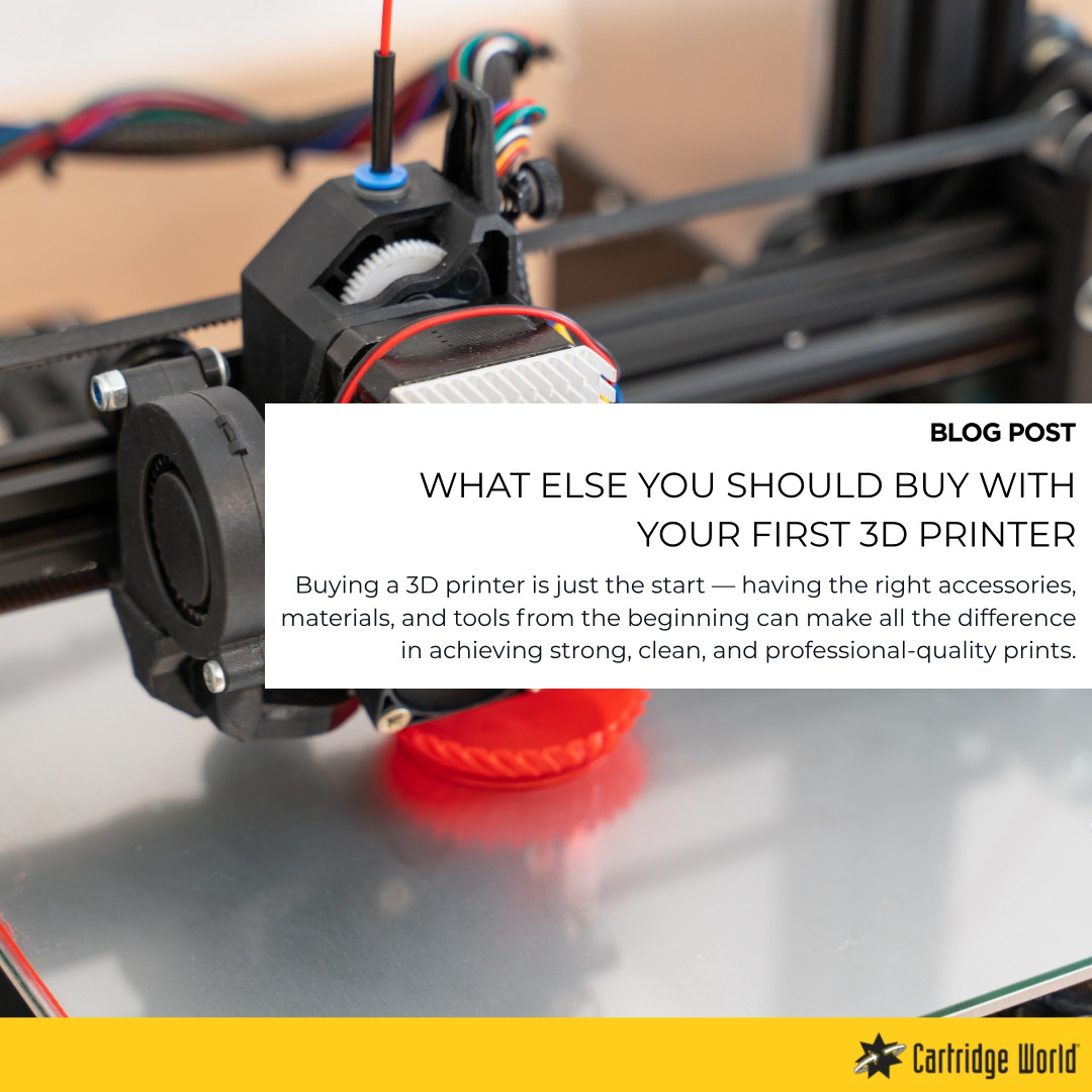 WHAT ELSE YOU SHOULD BUY WITH YOUR FIRST 3D PRINTER