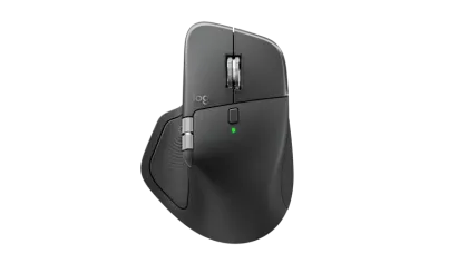 LOGITECH Mouse Wireless/Bluetooth MX Master 4 Black (USB-C receiver &amp; No cable included) (910-007617)