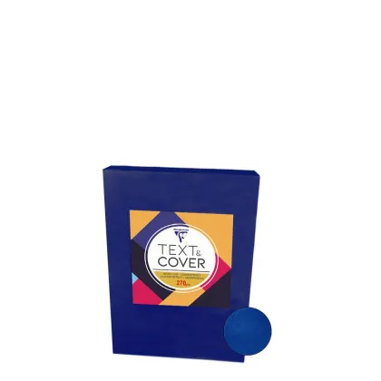 Leather A4/270gr -NIGHT BLUE