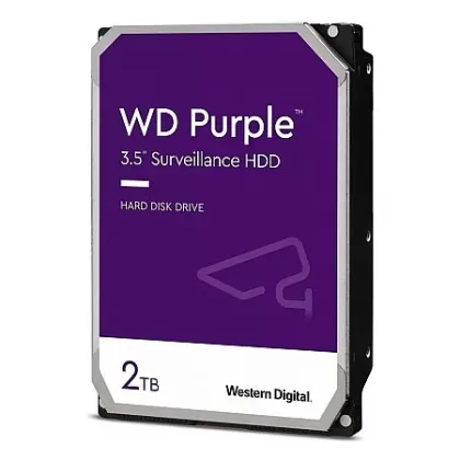 WESTERN DIGITAL HDD 2TB SATA III INTELI POWER/256MB PURPLE WD23PURZ