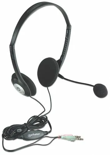 MANHATTAN HEADSET WITH MICROPHONE 164429