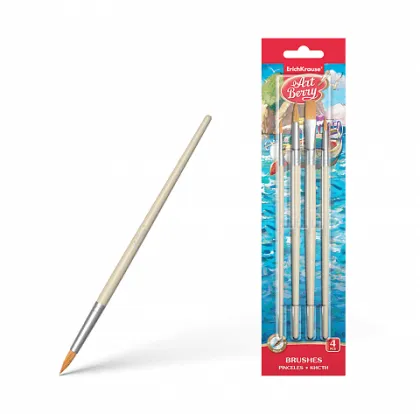ERICHKRAUSE ARTBERRY SYNTHETIC BRUSHES FOR WATERCOLORS AND POSTER PAINTS 36499