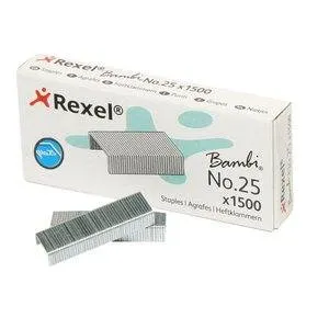REXEL STAPLES N.25 (1500)  BAMBI