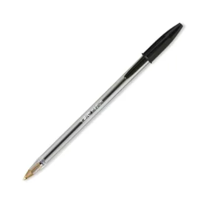 BIC CRISTAL ORIGINAL MEDIUM 1.0MM BLACK PEN