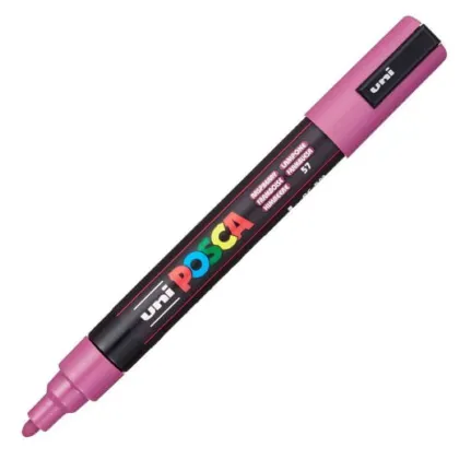 POSCA PAINT MARKER MEDIUM RASBERRY PC-5M