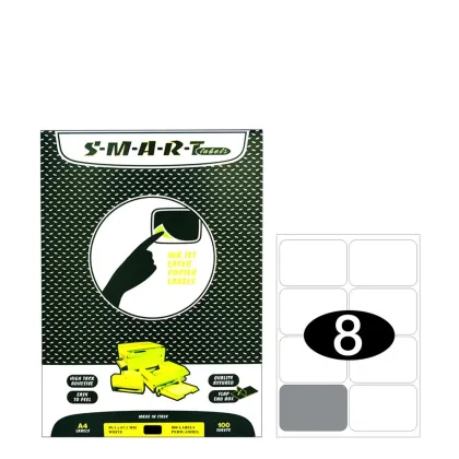 Smart Labels (99.1x67.7) 8 labels White/100sh