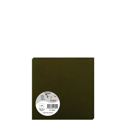 Pollen Cards 135x135mm (210gr) BRONZE metallic
